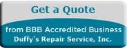 Duffy's Repair Service, Inc. BBB Request a Quote